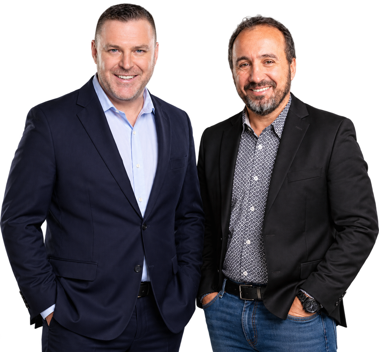 Martin Cardinal et Jocelyn Gaudreault